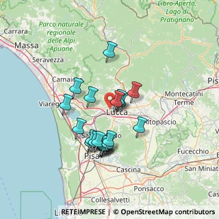 Mappa Via della Scogliera, 55100 Lucca LU, Italia (12.175)