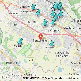 Mappa Via Franco Sacchetti, 59100 Prato PO, Italia (2.77077)
