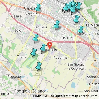Mappa Via Franco Sacchetti, 59100 Prato PO, Italia (2.905)