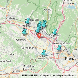 Mappa Via Franco Sacchetti, 59100 Prato PO, Italia (6.00917)