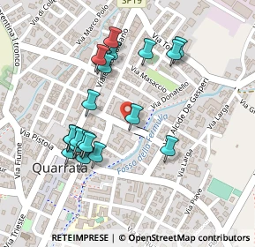 Mappa Via della Repubblica, 51039 Quarrata PT, Italia (0.2305)