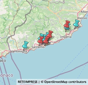 Mappa Localita, 18038 Sanremo IM, Italia (8.58455)