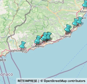 Mappa Localita, 18038 Sanremo IM, Italia (13.3775)