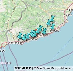 Mappa Localita, 18038 Sanremo IM, Italia (8.50231)