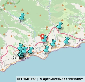 Mappa Localita, 18038 Sanremo IM, Italia (4.296)