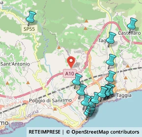 Mappa Localita, 18038 Sanremo IM, Italia (2.58211)