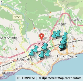 Mappa Localita, 18038 Sanremo IM, Italia (1.81)