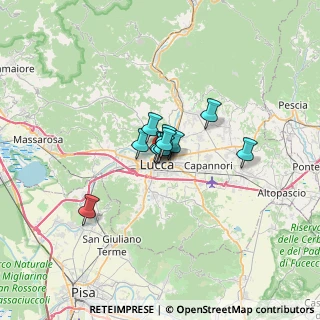Mappa Via del Gonfalone, 55100 Lucca LU, Italia (3.12)