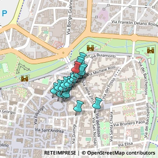 Mappa Piazza Santa Maria, 55100 Lucca LU, Italia (0.124)