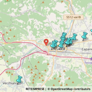 Mappa Traversa X Viale Puccini, 55100 Lucca LU, Italia (4.41615)