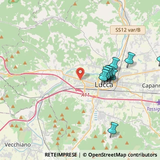 Mappa Traversa X Viale Puccini, 55100 Lucca LU, Italia (4.04545)