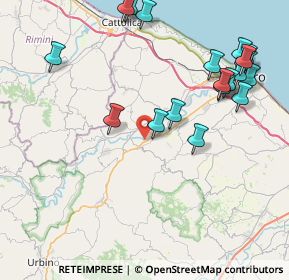 Mappa 61020 Vallefoglia PU, Italia (9.9615)