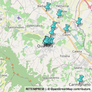 Mappa Via Dante Alighieri, 51039 Quarrata PT, Italia (1.57538)
