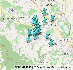 Mappa Via Dante Alighieri, 51039 Quarrata PT, Italia (0.9885)