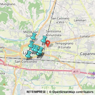 Mappa Via Dante Alighieri, 55100 Arancio LU, Italia (1.47)