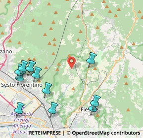 Mappa Via Docciola, 50019 Sesto Fiorentino FI, Italia (5.33333)