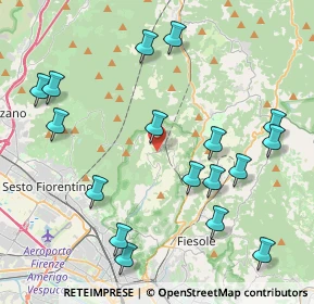 Mappa Via Docciola, 50019 Sesto Fiorentino FI, Italia (4.84941)