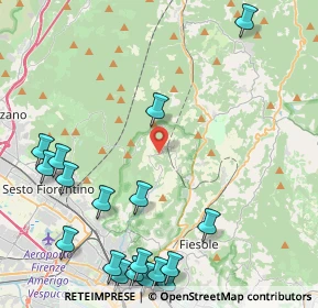 Mappa Via Docciola, 50019 Sesto Fiorentino FI, Italia (6.1085)