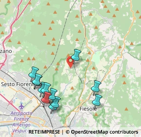 Mappa Via Docciola, 50019 Sesto Fiorentino FI, Italia (4.51167)