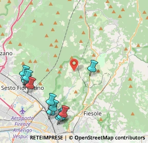 Mappa Via Docciola, 50019 Sesto Fiorentino FI, Italia (5.29833)