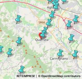 Mappa Via Fiume, 51039 Quarrata PT, Italia (5.797)