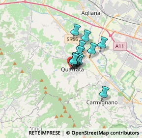 Mappa Via Fiume, 51039 Quarrata PT, Italia (1.66538)