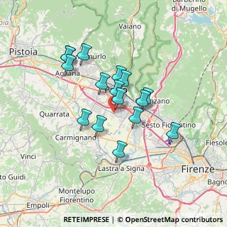 Mappa Via del Ferro, 59100 Prato PO, Italia (5.82063)