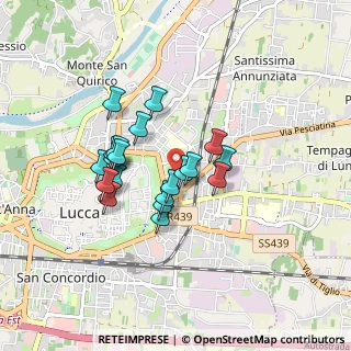 Mappa Via dello Stadio, 55100 Arancio LU, Italia (0.6945)