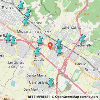 Mappa Centro Commerciale I Gigli Piano Terra, 50013 Campi Bisenzio FI, Italia (2.57636)