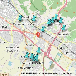 Mappa Centro Commerciale I Gigli Piano Terra, 50013 Campi Bisenzio FI, Italia (2.4485)