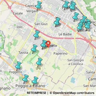 Mappa Via Traversa delle Fontanelle, 59100 Prato PO, Italia (2.9005)