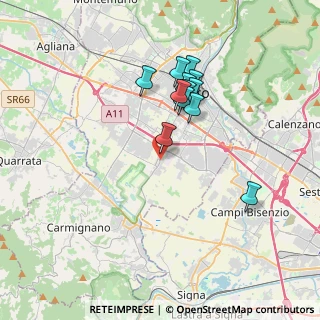 Mappa Via Traversa delle Fontanelle, 59100 Prato PO, Italia (3.20333)