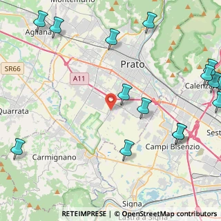 Mappa Via Traversa delle Fontanelle, 59100 Prato PO, Italia (6.42133)
