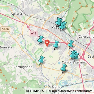 Mappa Via Traversa delle Fontanelle, 59100 Prato PO, Italia (4.232)