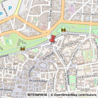Mappa Piazza San Maria, 38, 55100 Lucca, Lucca (Toscana)
