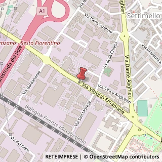 Mappa Via Vittorio Emanuele, 50, 50041 Calenzano, Firenze (Toscana)