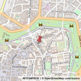 Mappa Via della Zecca, 29, 55100 Lucca, Lucca (Toscana)