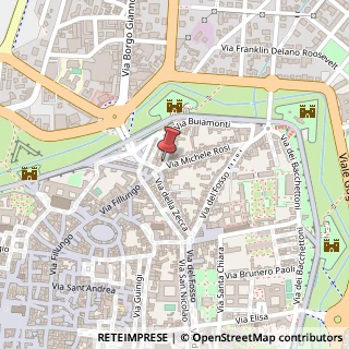 Mappa Via San Leonardo,  5, 55100 Lucca, Lucca (Toscana)