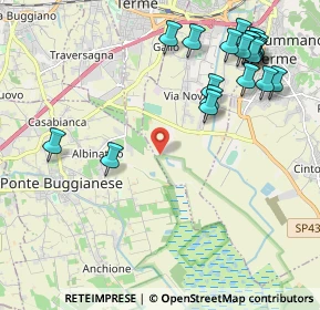 Mappa Strada Senza Nome, 51018 Pieve a Nievole PT, Italia (2.6125)