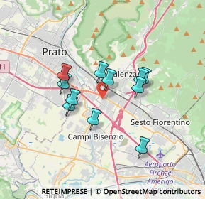 Mappa Local 24, 50013 Campi Bisenzio FI, Italia (2.80273)
