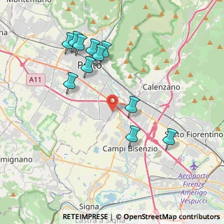 Mappa Via Bassa dei confini, 59100 Prato PO, Italia (4.14727)