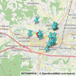 Mappa Via del Tiro a Segno, 55100 Lucca LU, Italia (1.56)