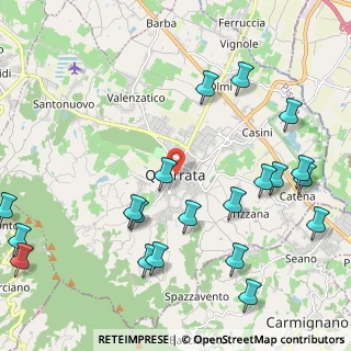 Mappa Via di Bindino, 51039 Quarrata PT, Italia (2.773)