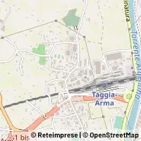 Mapa Taggia
