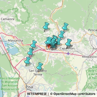 Mappa Via delle Tagliate I, 55100 Lucca LU, Italia (4.41556)