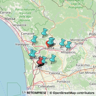 Mappa Via delle Tagliate di San Donato, 55100 Lucca LU, Italia (12.12)