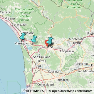 Mappa Via delle Tagliate I, 55100 Lucca LU, Italia (27.55833)