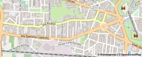 Mappa Lucca
