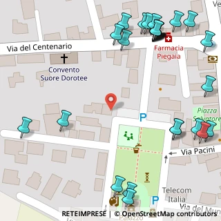 Mappa Via Pacini, 55016 Porcari LU, Italia (0.1)