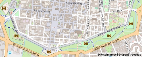 Mappa Lucca